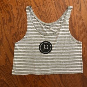 Pure Barre Striped Crop